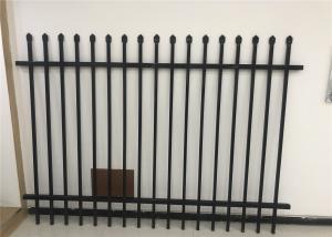 China Tubular Security Garriso Fencing Panels 45mm rails upright 25mm wholesale