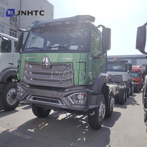 China SINO Howo NX 8x4 Heavy Duty 12 Wheels Cargo Dump Truck Chassis Without Bucket wholesale