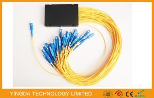 China 1:16 Fiber Optic Plc Splitter Box, Optical Fiber Splitter Module g657a2 Corning Fiber Cable wholesale