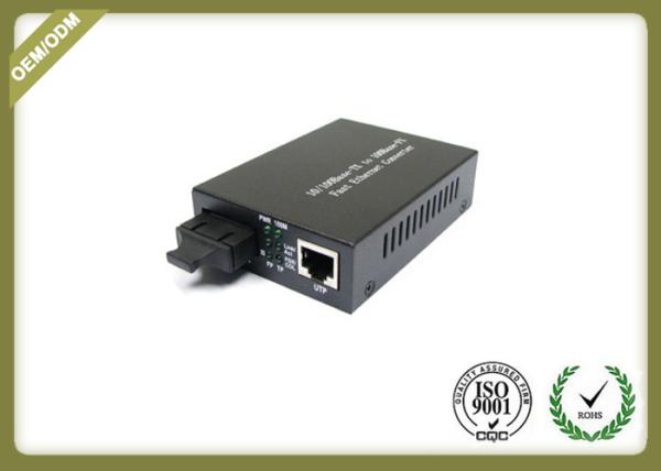 1000M Gigabit Ethernet Fiber Optic Media Converter , Fast Rj45 Optical Fiber
