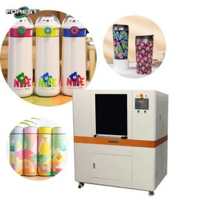 China 360 Degree Round Cylinder UV Printer Aluminium Can Stainless Steel Thermos Bottle wholesale