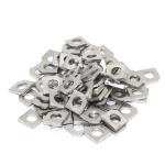 Stainless Steel 304 Square Taper Washers for Slot Section Salt Spray Endurance