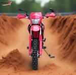 cheap gasoline motorcycle Adventure Motorcycle with Speedometer Chain Drive