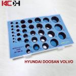 Excavator Valve Gasket Repair Box Hyundai Doosan O-ring High Temperature Rubber