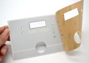 China Glossy Finish Membrane Switch Keypad / Multi Color Pet Membrane Switch wholesale