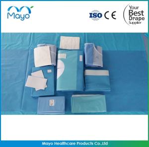 China Sterilized Nonwoven Hip Drape Pack Disposable Sterile Fenestrated Drape wholesale
