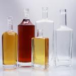 Personalized Premium Whiskey Bottles 200ml-1750ml Whiskey Glass Bottle