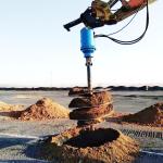 Durable Ground Drill Earth Auger Machine Multi Purpose High Power