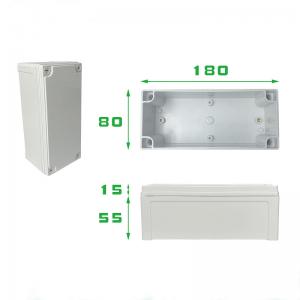 China TY-8013070 Electrical Junction Box  ABS Enclosure Ip67 Outdoor 80*130*70mm wholesale