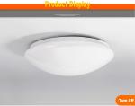 18W LED Deckenleuchte Badezimmer, Wasserdicht Deckenlampe, 1600lm 2700K Warmweiß
