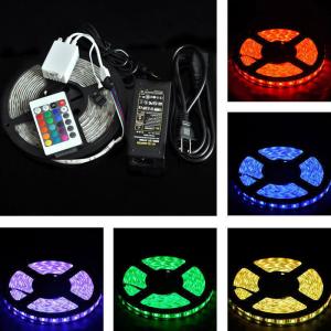China RGB 5050 24V LED strip flexible light 60 leds 5m Roll 300SMD IP65 Waterproof JALN7 wholesale