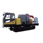 Hydraulic Crawler Sandblasting Tractor With Power Station Operation
