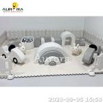 Waterproof Kids Soft Play Equipment Set Neutral Color Soft Items Foam Blocks Non