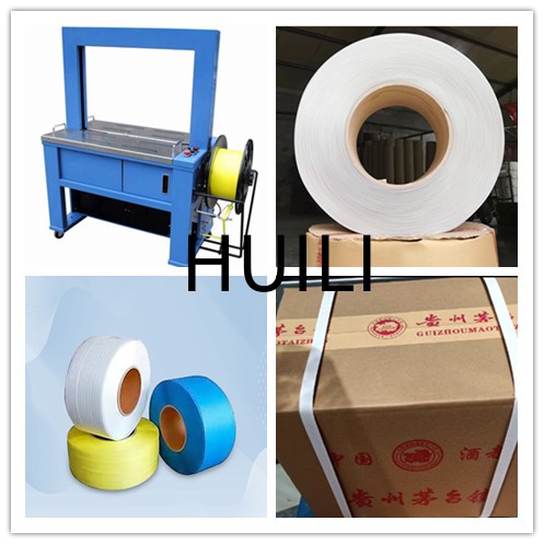 Yellow White Blue Polypropylene PP Packing Belt For High Speed Packaging Machine