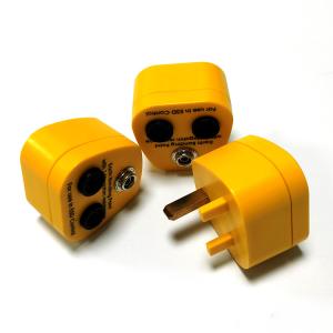 China ABS Snap Grounding ESD UK US EU Industrial Plug Yellow Color wholesale