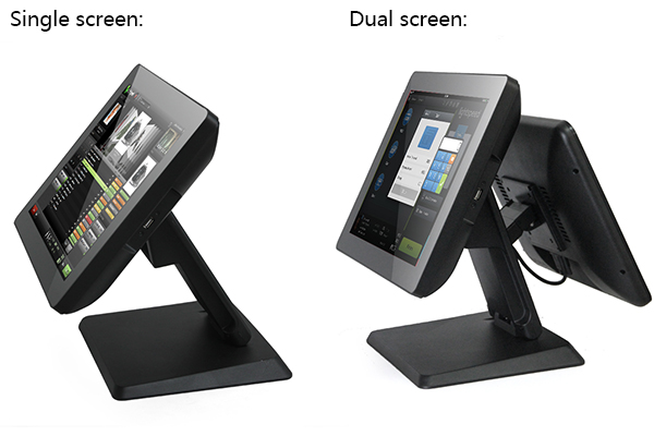 15 Inch Windows POS All In One 10 Point Capacitive Touch Panel