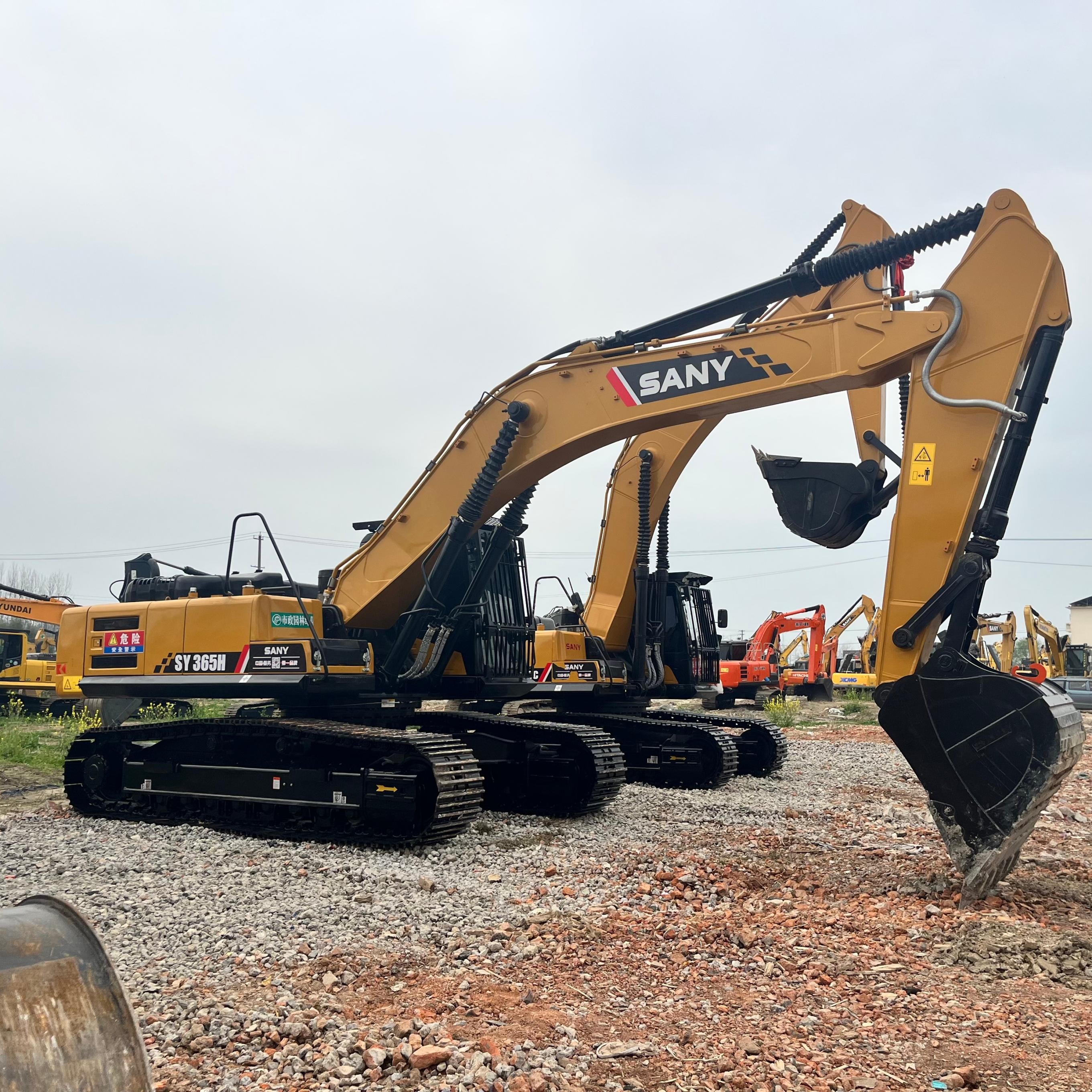 36 Ton Lager Earth Moving Machine Sany sy365 Mining Backhoe Used Excavators