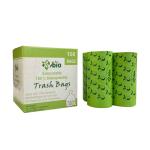 Heavy Duty Compostable Garbage Bags 13 Gallon Green Trash Bags