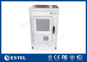 China IP65 16U Galvanized Steel Outdoor Equipment Cabinet Air Conditioner With Screen wholesale