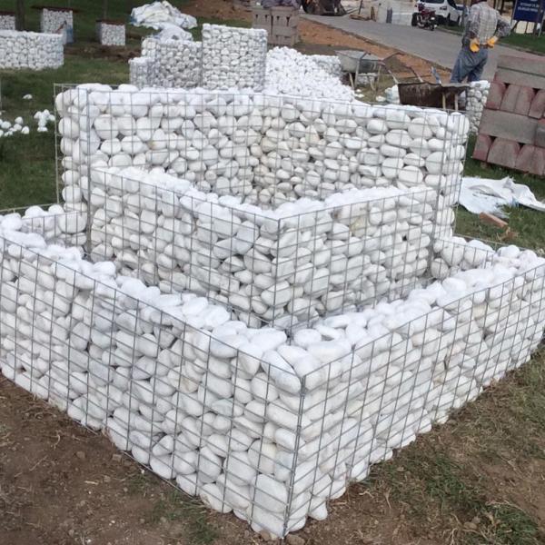 Heavy Duty 275g Zinc Coated 5.0mm Welded Wire Mesh Gabion Box 1.5m X 1m X 0.5m