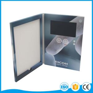 China Laser Cut Wedding Lcd Video Brochure Player , Acrylic Lcd Invitation Card wholesale