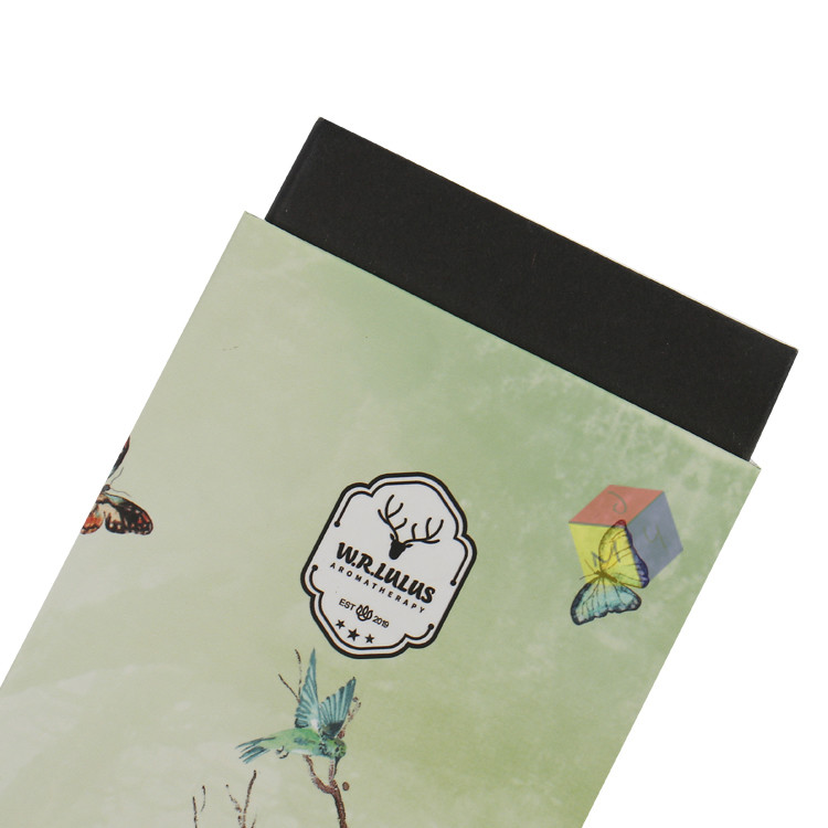 Luxury Custom Empty Paper Cardboard Cosmetic Perfume Bottle With Box Lid And Base Design