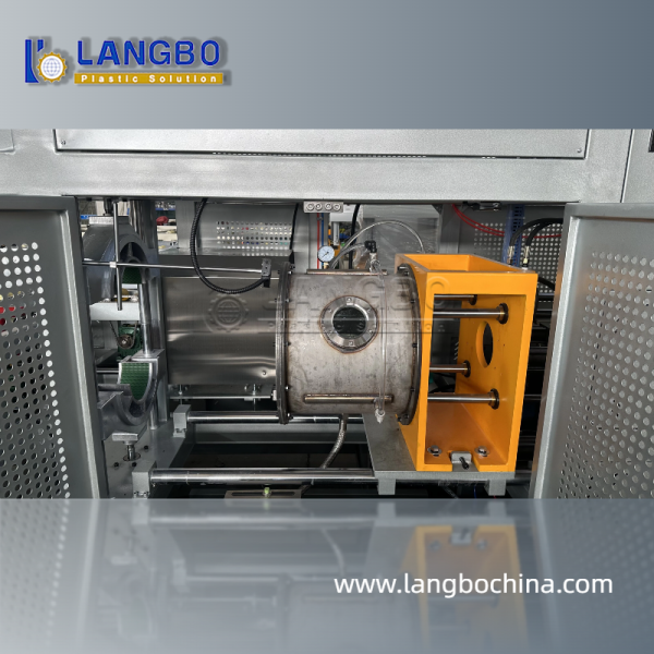 PVC Pipe Belling Machine Multi Size Pipe Processing Socket Forming System