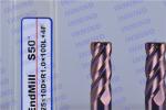 Milling Cutter Corner Radius End Mill / Tungsten Carbide 45 Degree End Mill