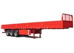 30-80T Flatbed Side Walls FUWA Trailer With Side Walls