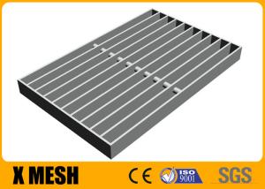 China Smooth Surface Welded Steel Grating Industrial Serrated For Drainage Covers wholesale