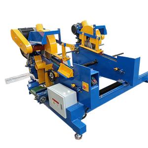 China Pallet Wood Block Cutting Industrial Wood Cut Off Saw Double Head Trim Saw Machine wholesale