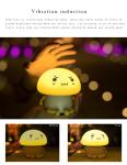 USB Mushroom Bedside Silicone Night Lamp LED Silicone Night Light for Baby Kids