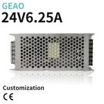 24V 6.25A Output DC Switched Mode Power Supply IP20 Protection Grade