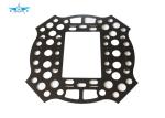 Customized 3K / 6K Surface Carbon Fiber Components Black Color High Durability