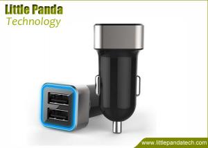 China Best Price Mini Car Charger USB with 2 USB Universal USB Car Charger for iPad/iPhone/iPod/Galaxy wholesale