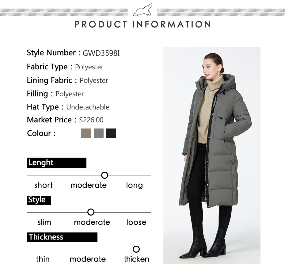 Stay Fashionable and Warm with Our Woman Winter Coat Long Down Jacket for Cold Winters