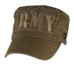 Army Flat Top Army Cap Unisex Cotton Twill Crops Sports Baseball Casquette Type