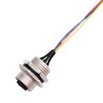 M12D-04PFFS-SH8001 Industrial Ethernet Cable Molex 510210800 Amphenol LTW