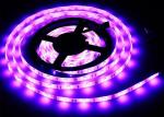 Dimmable Waterproof Color Changing Led Light Strips UV Resistant 14.4W 5050 RGB