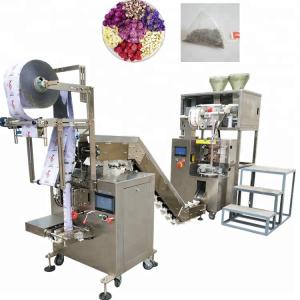 China Touch Screen Tea Sachet Packing Machine , Heated Sealing Tea Bag Sealing Machine wholesale