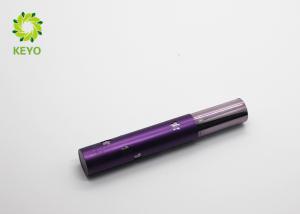 China Round Purple Empty Makeup Containers Aluminum Made For Eyeliner Packaging wholesale