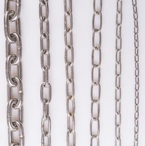 China Durable SS304 SS316 SS316L Polished Stainless Steel DIN766 Short Link Chain for Conveyor wholesale