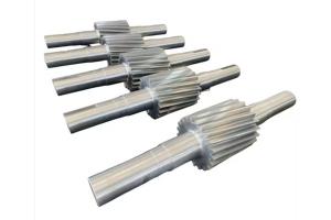 China Large Forging Helical Gear Shaft with JIS E 4502 Standard wholesale