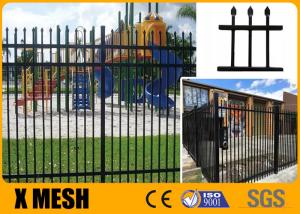 China A36 Material Security Metal Fencing Astm F2589 Standard Pvc Coated 2m High on sale