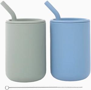China Durable BPA Free Silicone Sippy Cup , Leakproof Silicone Training Cups wholesale