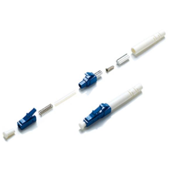 LC/UPC Fiber Connector Housing Single Mode Simplex For 2.0 3.0 Fiber Patch Cables
