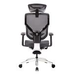 Vida Lumbar Support Chair Adjustable Arms High Back Swivel Office Chairs