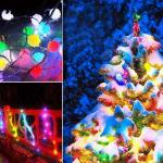 Remote Controlled LED String Lights Voice Activated and Colorful Running Horse