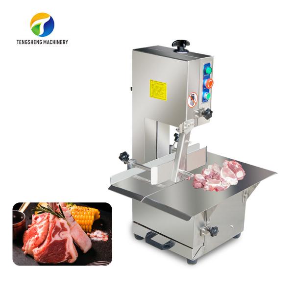 Mutton Chicken Meat Cutting Machine , Canteens Regulating Valve Band Saw Bone