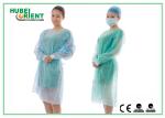 Dust Prevention Disposable PP Isolation Gown With Knitted Wrist